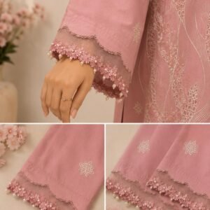 Gul Noir | Chikankari Cotton Lawn | 3 piece