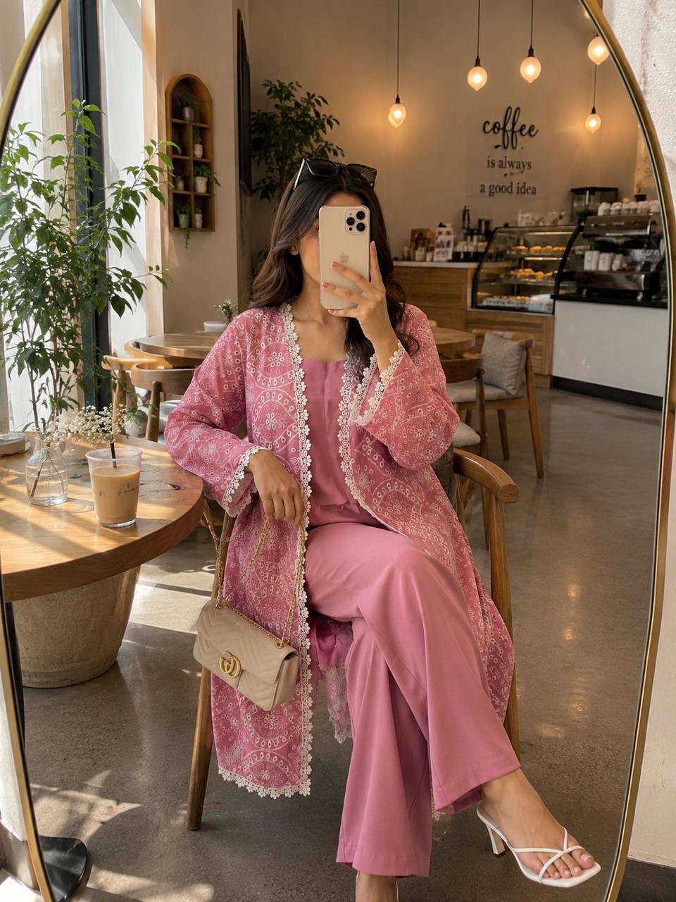 Pastel Muse | Fabric: Chikankari Cotton