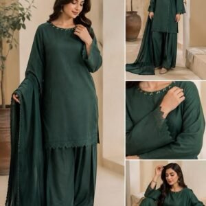 Emerald Farshi | Fabric Slub